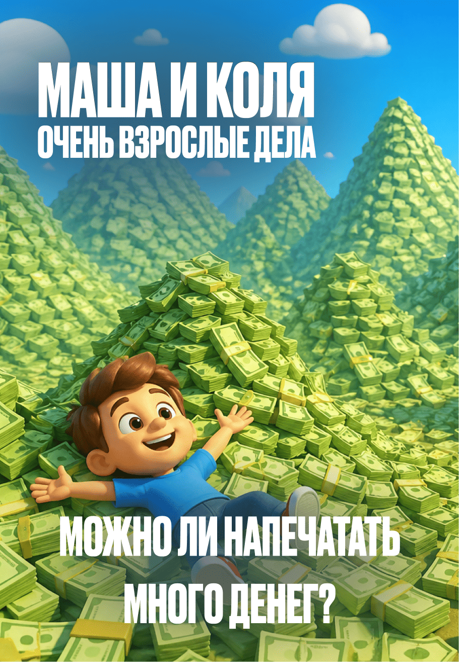 Обложка: Можно ли напечатать много денег